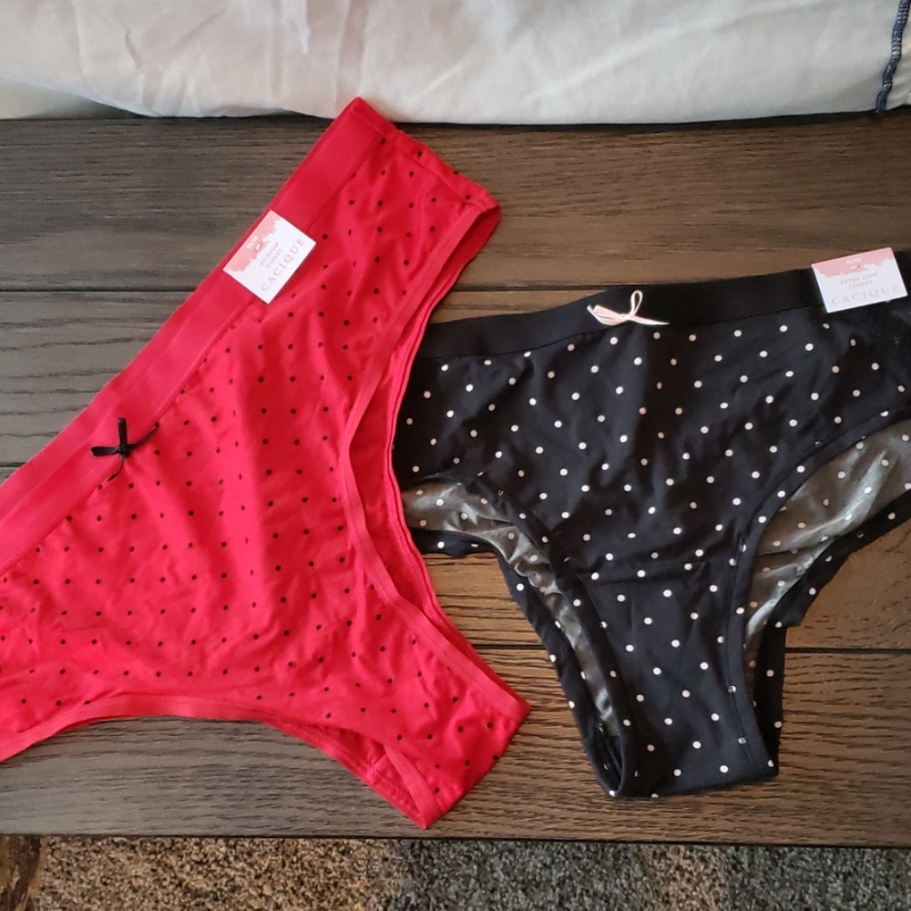 NWT Cacique Plus Size Cheeky Undies Bundle